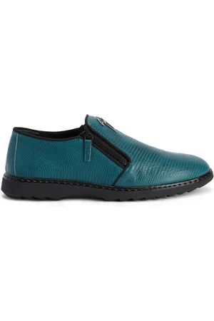 Giuseppe Zanotti Loafer mit Schlangen-Effekt
