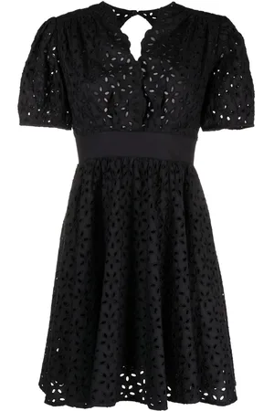 Pinko Kleid mit Lochstickerei