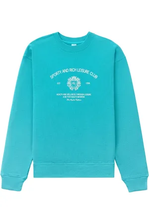 Sporty & Rich Sweatshirt mit Slogan-Print