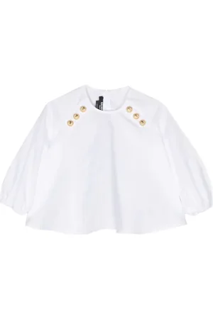 Balmain Bluse mit Zierknöpfen