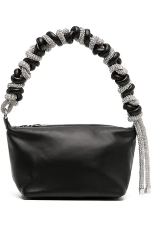 KARA Schultertasche mit Kristallen