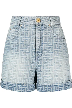 Balmain Shorts mit Monogramm-Print