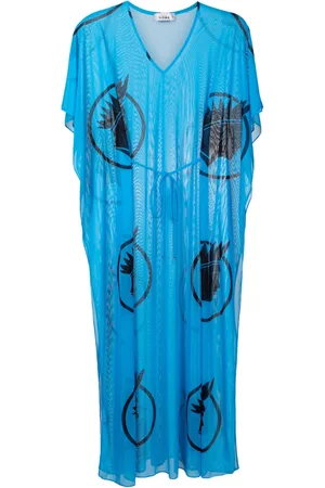 AMIR SLAMA Sheer-Kleid