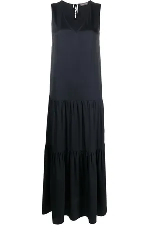 LORENA ANTONIAZZI Ausgestelltes Kleid mit V-Ausschnitt
