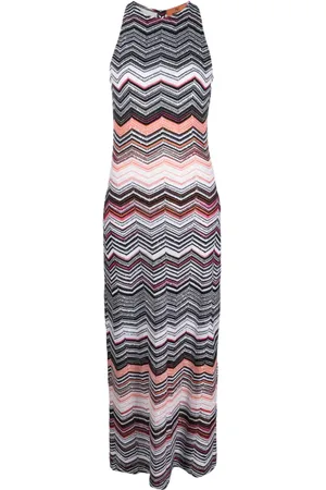 Missoni Strickkleid mit Zickzackmuster
