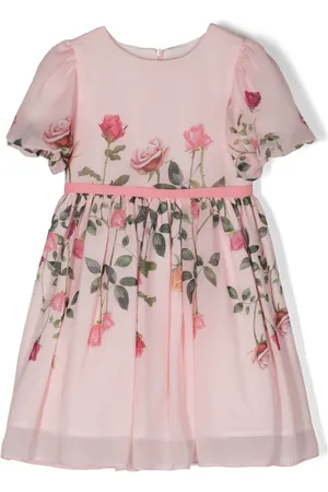 PATACHOU Kleid mit Rosenknospen-Print