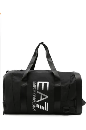 EA7 Reisetasche mit Logo-Print