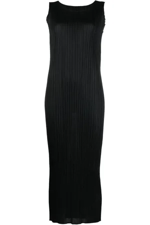 PLEATS PLEASE ISSEY MIYAKE Midikleid mit Falten