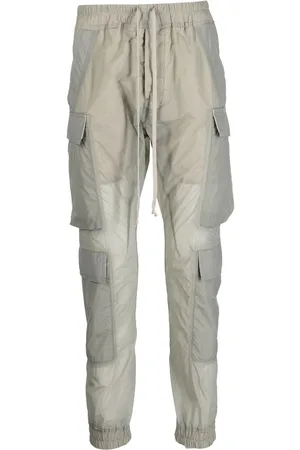 Rick Owens Schmale Cargohose mit Kordelzug