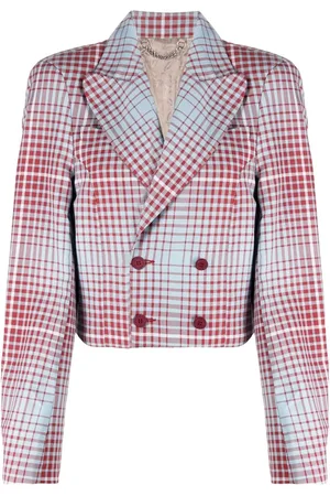 Charles Jeffrey Loverboy Doppelreihiger Cropped-Blazer