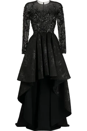 Saiid Kobeisy Kleid mit Perlen