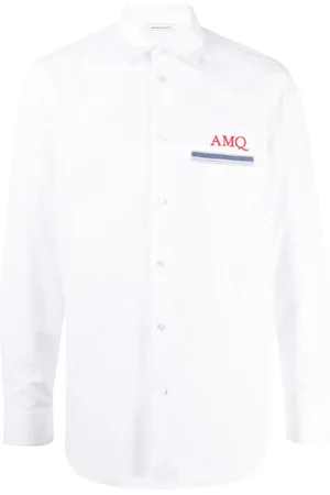 Alexander McQueen Hemd mit Monogramm