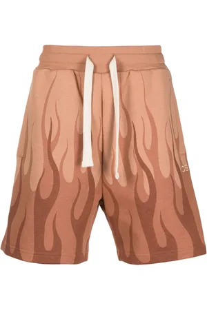 Vision Of Super Shorts mit Flammen-Print