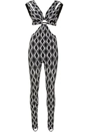 AMIR SLAMA Jumpsuit mit Cut-Outs