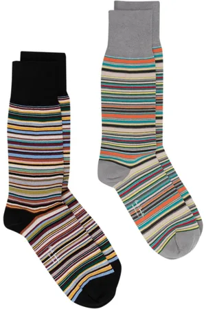 Paul Smith 2er-Pack gestreifte Socken
