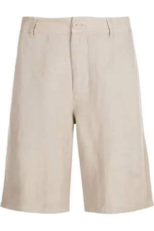 Armani Exchange Gerade Bermudas aus Leinen