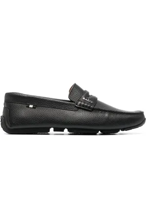 Bally Loafer aus strukturiertem Leder