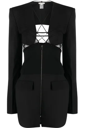 Nensi Dojaka Hybrid Jacket Minikleid