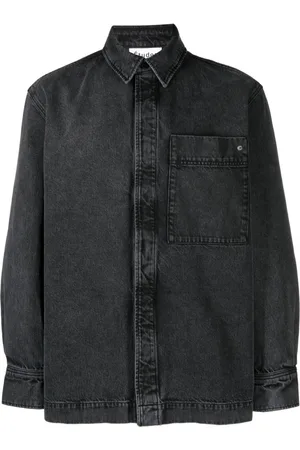Etudes Ausgeblichenes Picture Jeanshemd