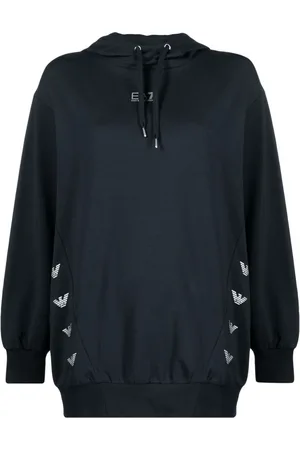 EA7 Hoodie mit Logo-Print