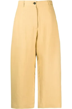 STUDIO NICHOLSON High-Waist-Hose mit weitem Bein