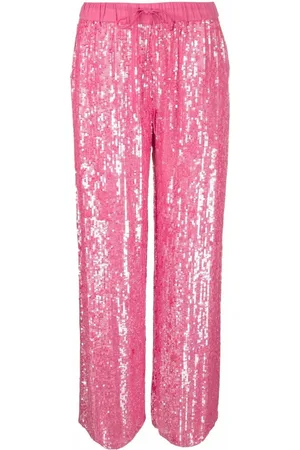 P.A.R.O.S.H. Weite Paillettenhose