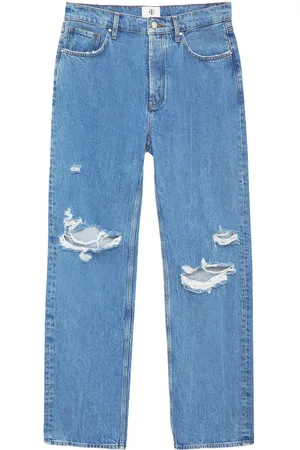 ANINE BING Taillenjeans mit geradem Bein
