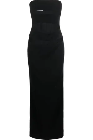Monot Schulterfreies Abendkleid mit Cut-Out