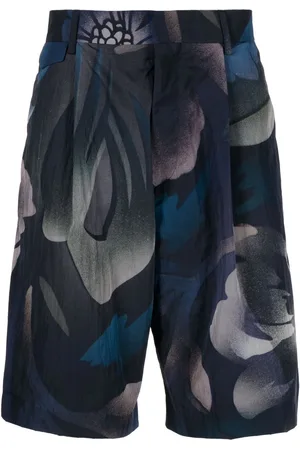 Paul Smith Knielange Shorts mit abstraktem Print