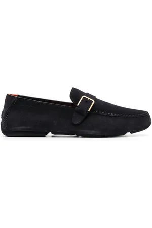 santoni Loafer mit Schnallendetail