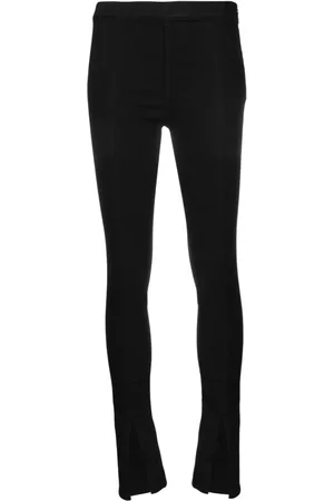 Rick Owens Damen Leggings & Treggings - Front-slit leggings