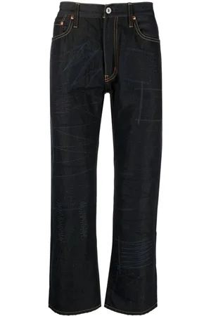 JUNYA WATANABE Ausgestellte Cropped-Jeans