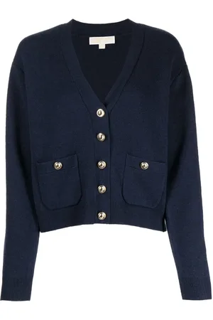 Michael Kors Cardigan mit V-Ausschnitt