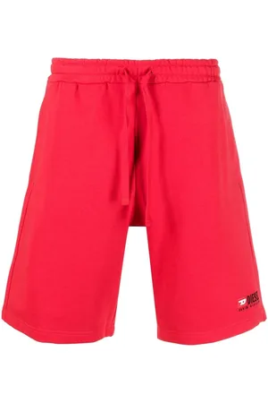 Diesel P-Crown-Div Joggingshorts mit Logo-Stickerei