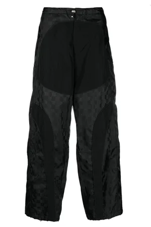 MISBHV Weite Hose aus Monogramm-Jacquard