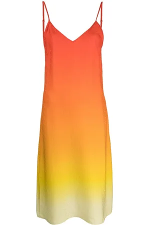 Casablanca Seidenkleid mit Farbverlauf