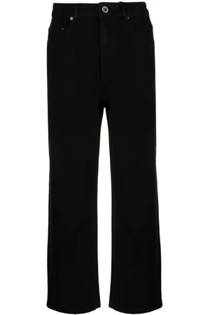 Self-Portrait Hoch geschnittene Cropped-Jeans