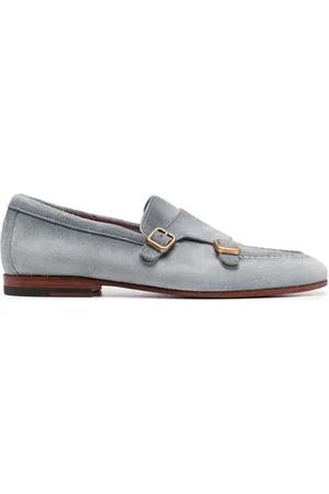 santoni Monk-Schuhe aus Wildleder