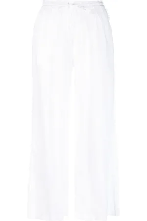 P.A.R.O.S.H. Leinenhose mit weitem Bein