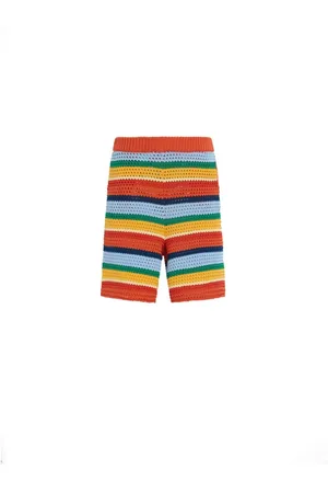 Marni Gehäkelte Shorts mit Streifen