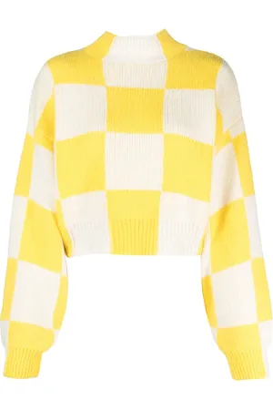STINE GOYA Pullover mit Schachbrettmuster