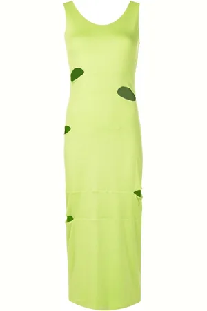 Gloria Coelho Midikleid mit Cut-Outs