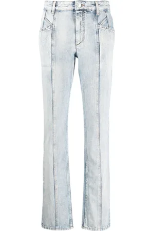 Marant Etoile Laora Straight-Leg-Jeans