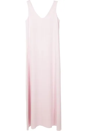 Gloria Coelho Ärmelloses Maxikleid mit V-Ausschnitt