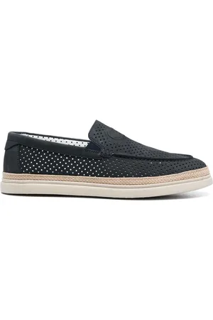 Casadei Espadrilles aus perforiertem Leder