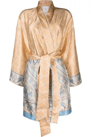 ELEVENTY Damen Kimonos - Paisley-print tied-waist kimono