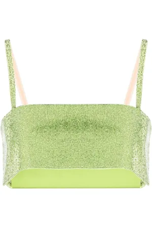 Nué Notes Charlotte Cropped-Top mit Strass