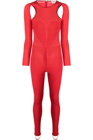 Alexander McQueen Jumpsuit mit Cut-Outs