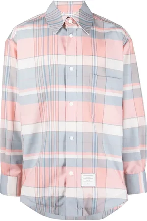 Thom Browne Kariertes Hemd im Oversized-Look