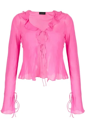The Andamane Bluse mit Rüschendetail